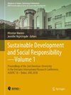 Sustainable Development and Social Responsibility-Volume 1