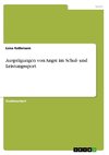 Ausprägungen von Angst im Schul- und Leistungssport