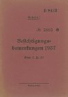 D 81/3+ Besichtigungsbemerkungen 1937 - Geheim