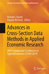 Advances in Cross-Section Data Methods in Applied Economic Research