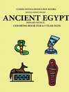 Coloring Book for 4-5 Year Olds (Ancient Egypt)