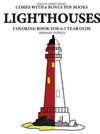 Simple Coloring Books for 4-5 Year Olds (Lighthouses)