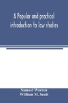 A popular and practical introduction to law studies