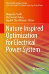 Nature Inspired Optimization for Electrical Power System