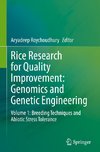 Rice Research for Quality Improvement: Genomics and Genetic Engineering