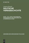 Teil 1 und 2: Einführendes. Grundbegriffe der Verslehre, der altgermanische Vers