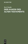 Der Kanon des Alten Testaments