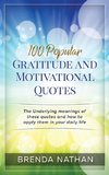 100 Popular Gratitude and Motivational Quotes