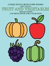 Coloring Book for 2 Year Olds  (Fruit and Vegetables)