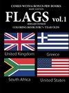 Coloring Books for 7+ Year Olds (Flags Volume 1)