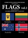 Coloring Books for 7+ Year Olds (Flags vol. 2)