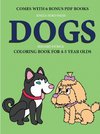 Coloring Book for 4-5 Year Olds (Dogs)