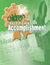 Children's Certificates of Accomplishment