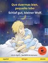 Que duermas bien, pequeño lobo - Schlaf gut, kleiner Wolf (español - alemán)