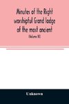 Minutes of the right worshipful Grand lodge of the most ancient and honorable fraternity of Free and accepted masons of Pennsylvania and Masonic jurisdiction thereunto belonging (Volume IX) For the Year 1855 to 1858