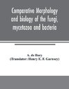 Comparative morphology and biology of the fungi, mycetozoa and bacteria