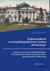 Ergänzungsband zum biobibliographischen Lexikon 