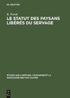 Le Statut des paysans libérés du servage