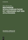 Besondere Schuldverhältnisse mit Hinweisen auf den Zivilprozeß