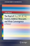 The Dual of L8(X,L,¿), Finitely Additive Measures and Weak Convergence