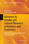 Advances in Gender and Cultural Research in Business and Economics