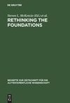 Rethinking the Foundations