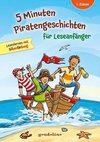 5 Minuten Piratengeschichten für Leseanfänger. gondolino Lesenlernen