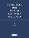 Wörterbuch der Banater deutschen Mundarten