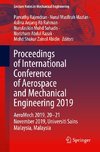 Proceedings of International Conference of Aerospace and Mechanical Engineering 2019