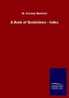 A Book of Quotations - Index