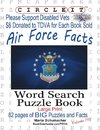 Circle It, Air Force Facts, Word Search, Puzzle Book