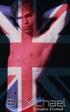 UK  British Flag  sexy Sir Michael designer  creative blank Journal