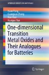 One-dimensional Transition Metal Oxides and Their Analogues for Batteries