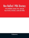 New Bedford 1906 directory