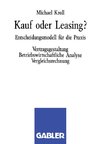 Kauf oder Leasing?