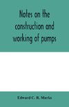 Notes on the construction and working of pumps