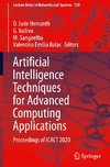 Artificial Intelligence Techniques for Advanced Computing Applications