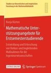 Mathematische Unterstützungsangebote für Erstsemesterstudierende