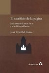 El sacrificio de la página. José Antonio Ramos Sucre y el arkhé republicano