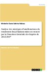 Analyse des stratégies d'améliorations du rendement fiscal haïtien mises en oeuvre par la Direction Générale des Impôts de 2012-2017