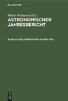 Astronomischer Jahresbericht, Band 55, Die Literatur des Jahres 1955