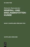 Mineral- und Erzlagerstättenkunde, Band 1, Sammlung Göschen 1014