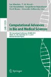 Computational Advances in Bio and Medical Sciences