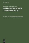 Astronomischer Jahresbericht, Band 48, Die Literatur des Jahres 1948