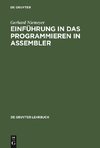 Einführung in das Programmieren in ASSEMBLER