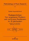 Musikgeschichten: Von vergessenen Musikern und >verlorenen Residenzen< im 18. Jahrhundert