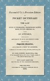 A Pocket Dictionary of the Law of Bills of Exchange, Promissory Notes, Bank Notes, Checks, &c. [1808]