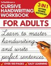 Cursive Handwriting Workbook for Adults