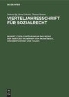 Vierteljahresschrift für Sozialrecht, Beiheft 1/1978, Einführung in das Recht der sozialen Sicherheit von Frankreich, Großbritannien und Italien