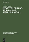 Stadtteilzeitung und lokale Kommunikation